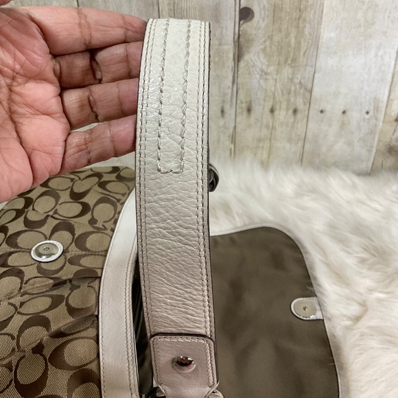 Coach Soho Pleated Signature Flap Shoulder Bag - Picture 9 of 12